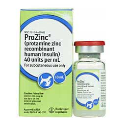 ProZinc Insulin for Dogs and Cats  Boehringer Ingelheim